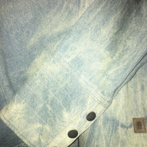 Vintage Denim Moto Jacket - Picture 8 of 9